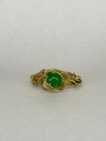 Émeraude Dorée Ring