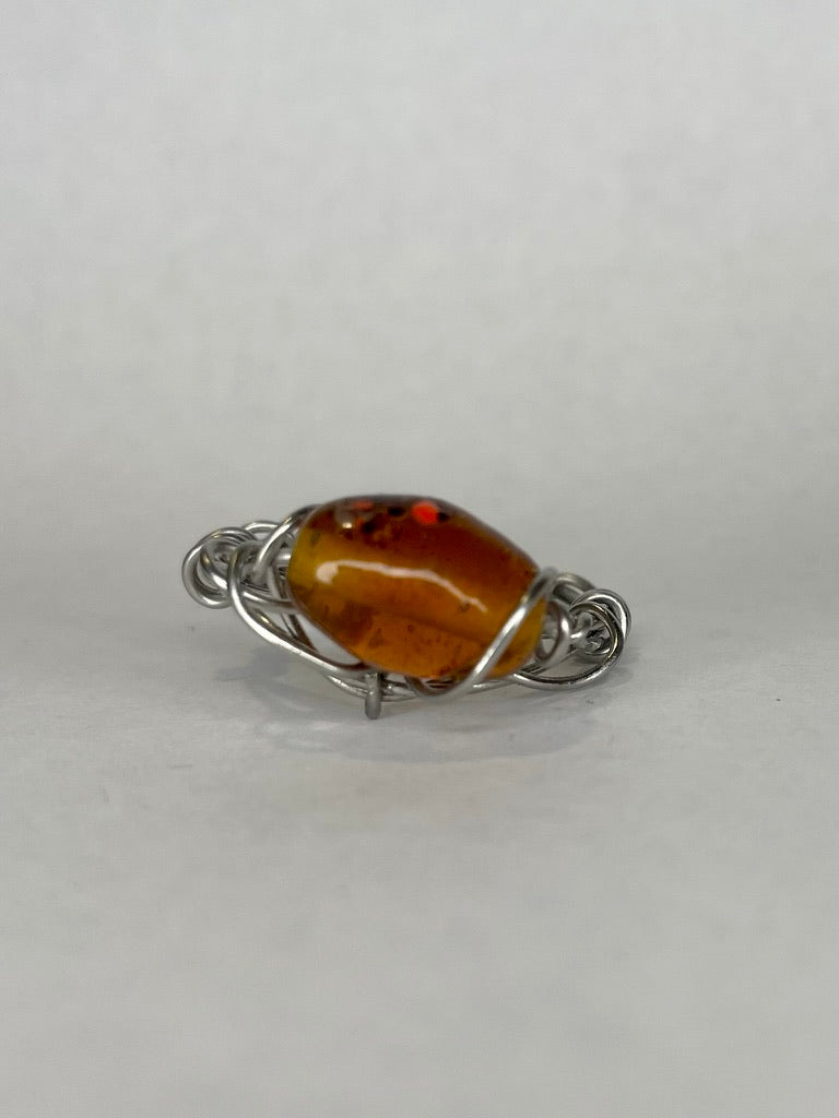 Ambre Fossile Ring