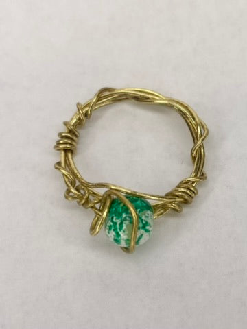 Aquarelle Verte Ring