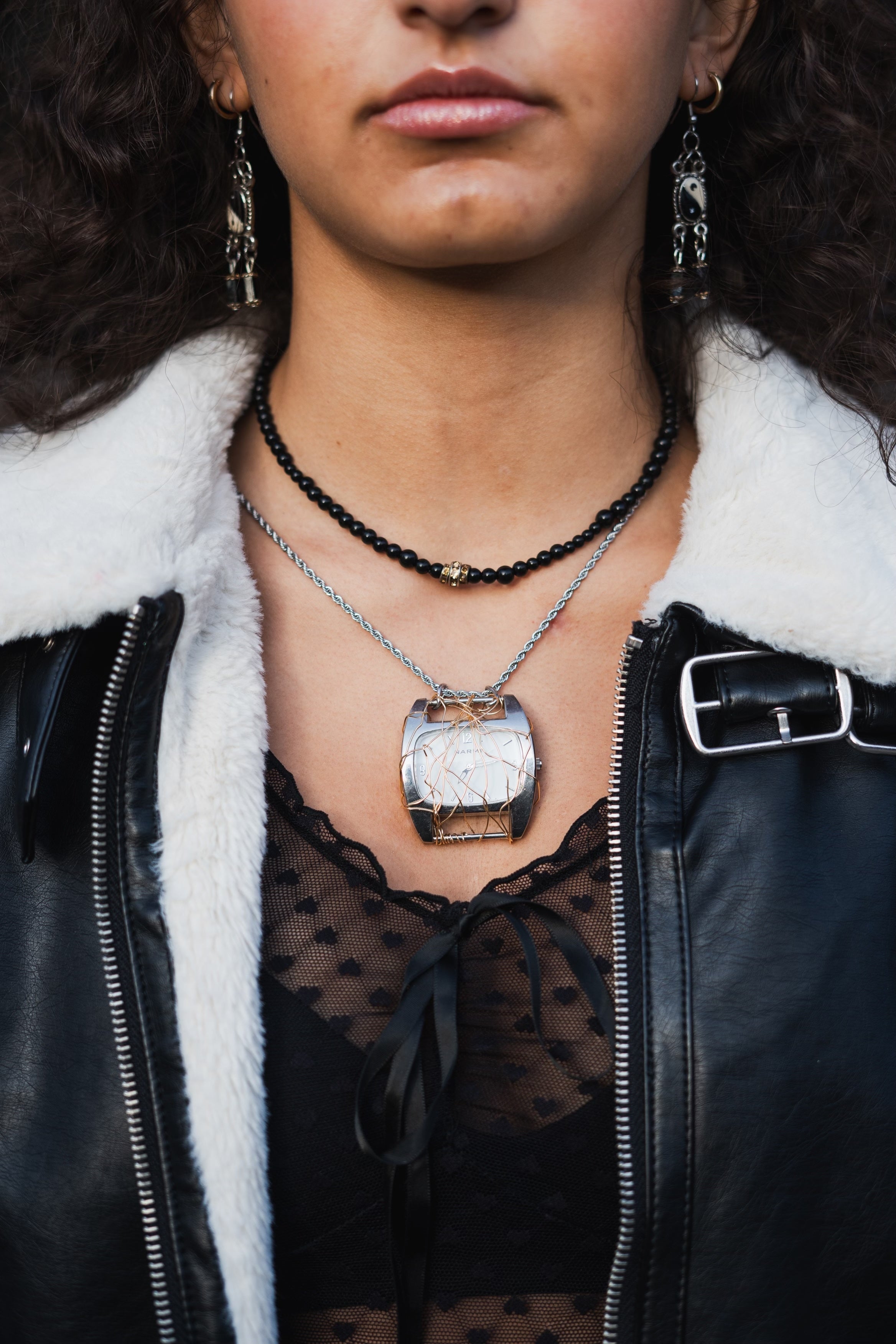 Out of Time Gold/Silver Necklace